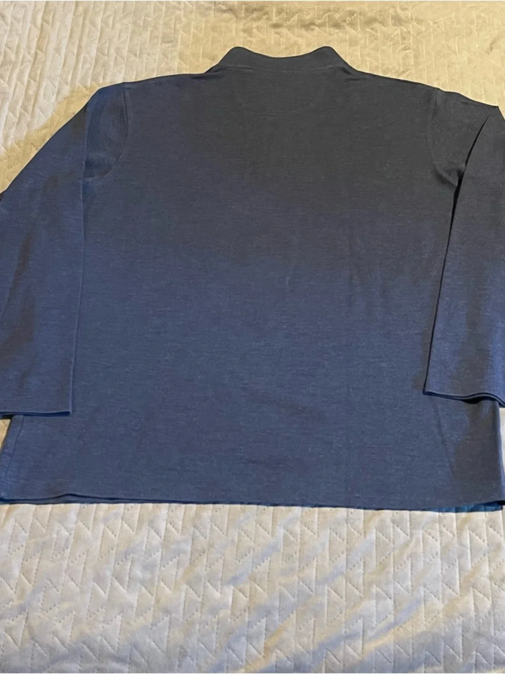 Mizzen Main 1/4 zip sweater mens‎ XXL NWOT blue